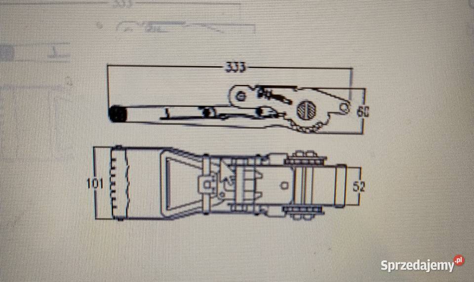 Napinacze pasa transportowego 50mm ERGO 10 Nowe Ślesin