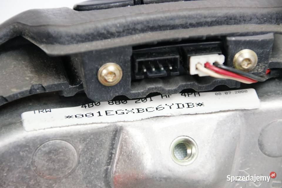 PODUSZKA AIRBAG AUDI A4 B5 4B0880201 osobowe Lipno