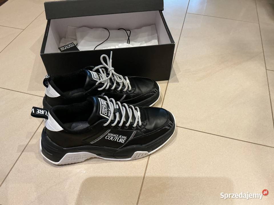 Sneakersy Skórzane Męskie Versace Jeans Couture lubuskie Nowa Sól