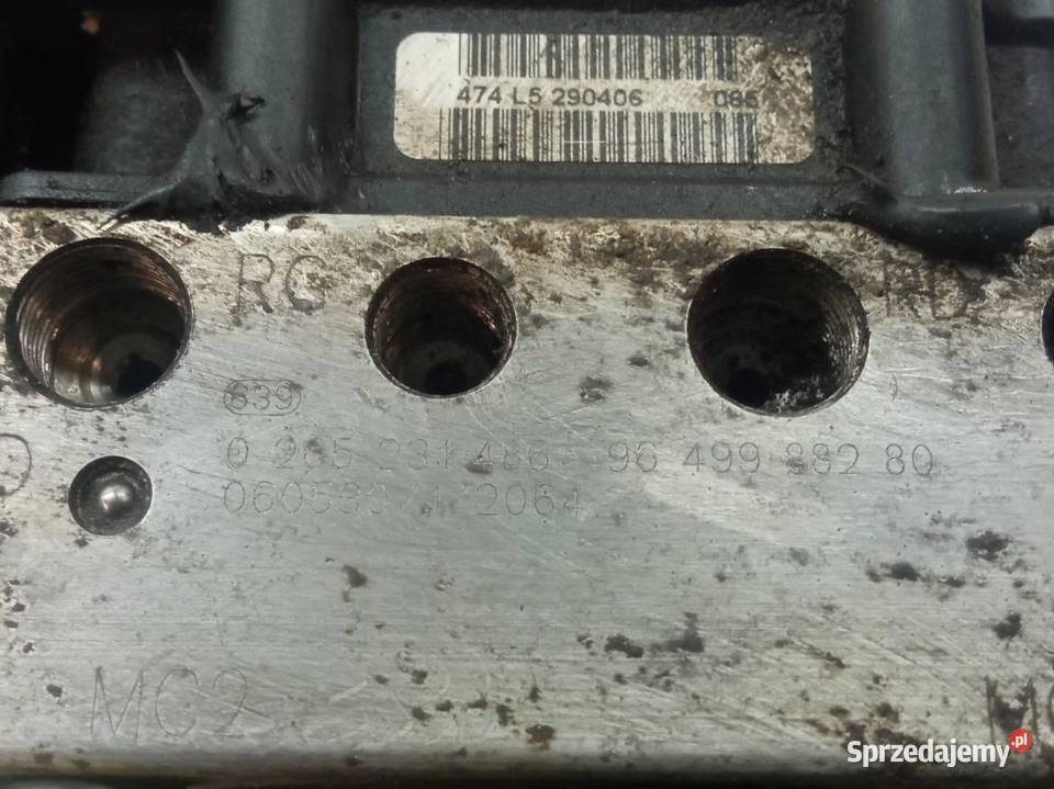 POMPA ABS 0265231486 9649988280 9659457180