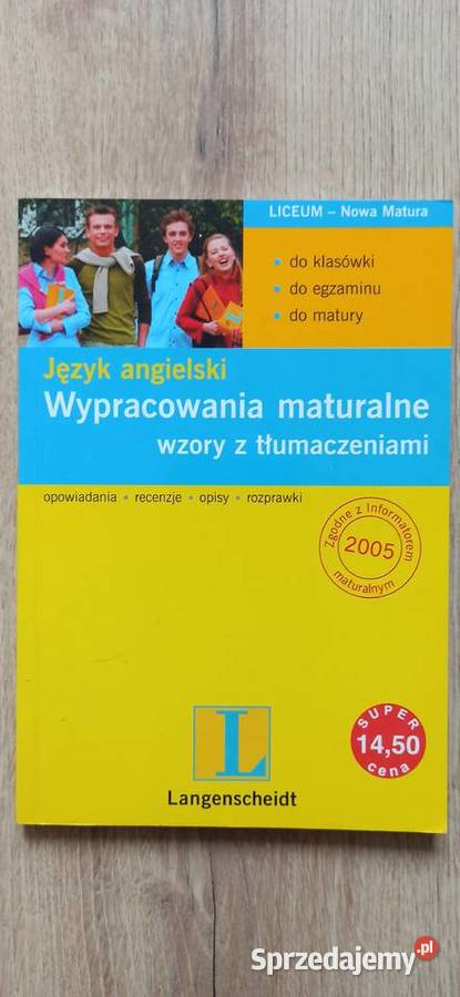 Język angielski wypracowania maturalne Kraków