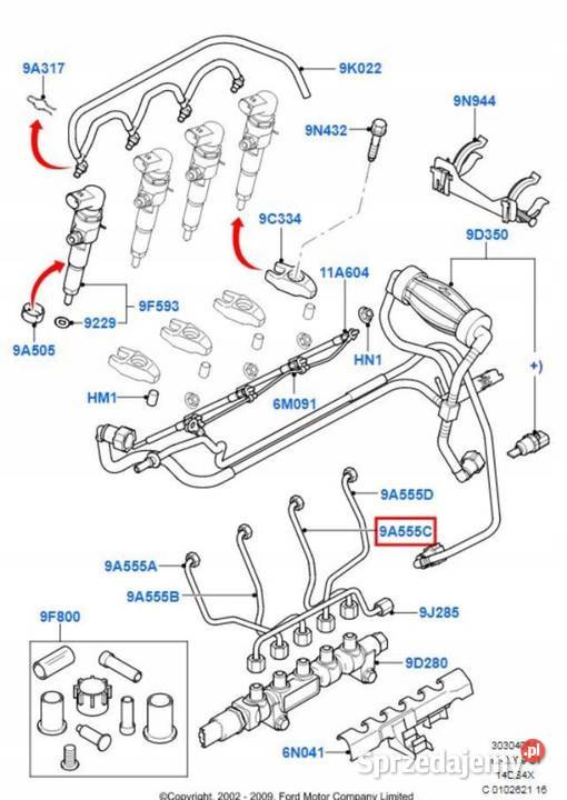 PRZEWÓD PALIWA FORD FIESTA 0108 FUSION 0112