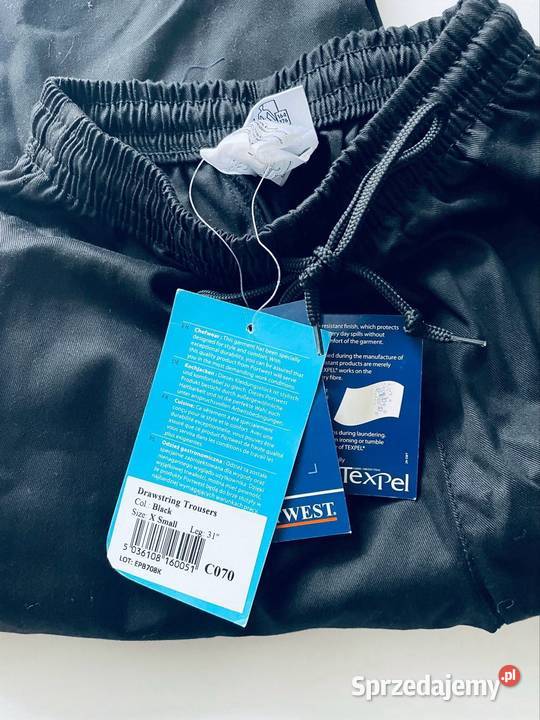 Spodnie Chefs Drawstring Trousers Rozmiar 34(XS)