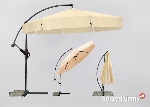 PARASOL OGRODOWY Duży Składany 350 Pokrowiec XXL Toruń