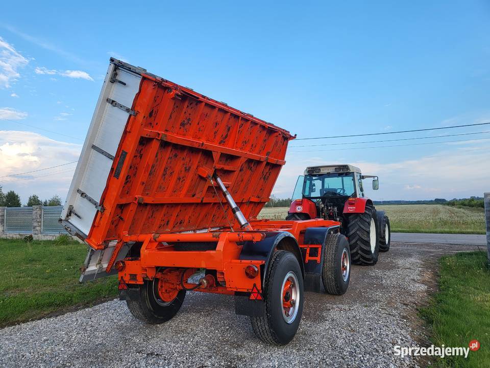 Przyczepa wywrotka rolnicza 3 stronna Góra Kalwaria