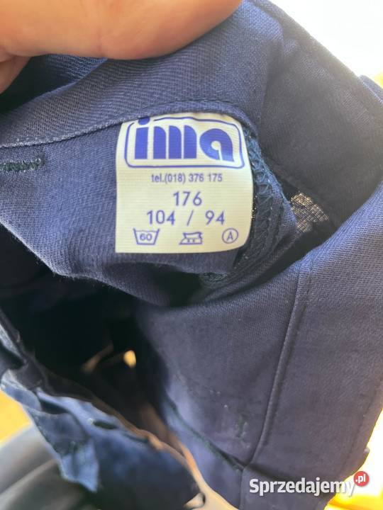 Nowe ubranie robocze IMA 17610494 bluza spodnie Konstancin-Jeziorna
