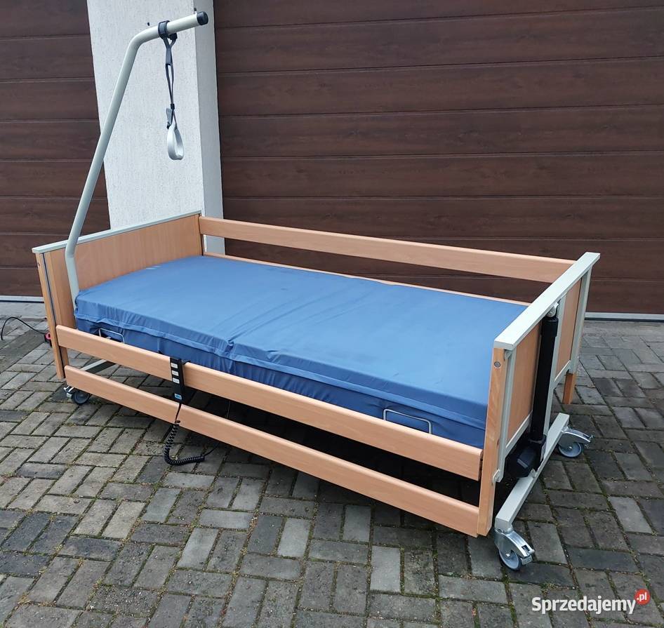 Łóżko rehabilitacyjne AKS sterowane elektrycznie śląskie sprzedam