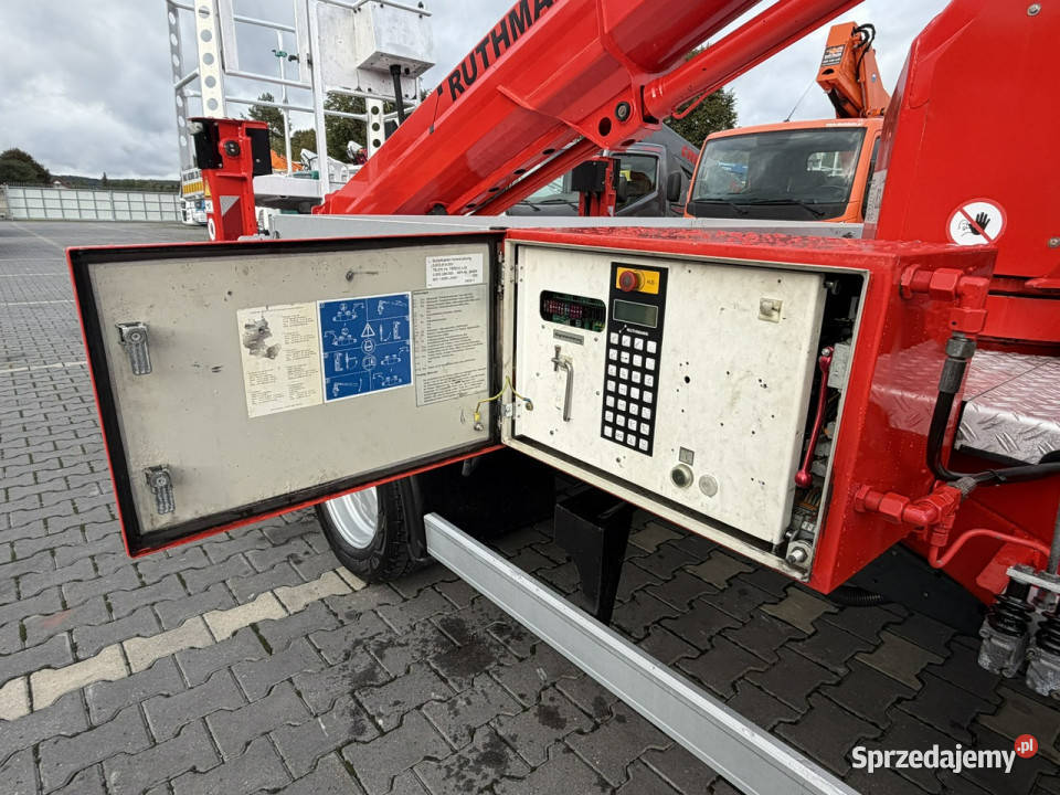 Iveco Daily Podnośnik Koszowy RUTHMANN TB 270 wspomaganie kierownicy Widełki