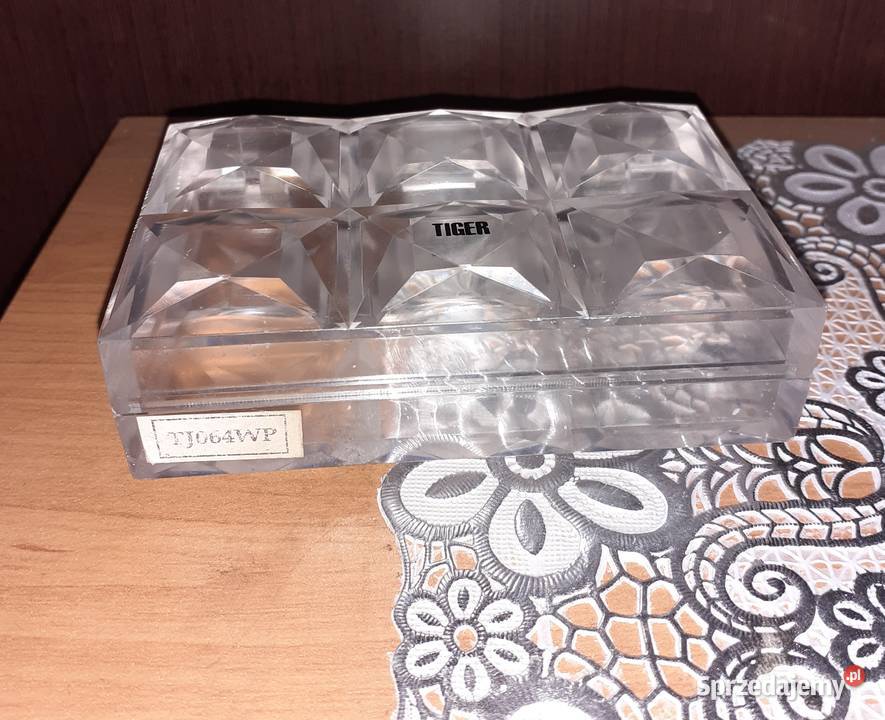 Unikatowa papierośnica Tiger Okaz sygnowany Sosnowiec