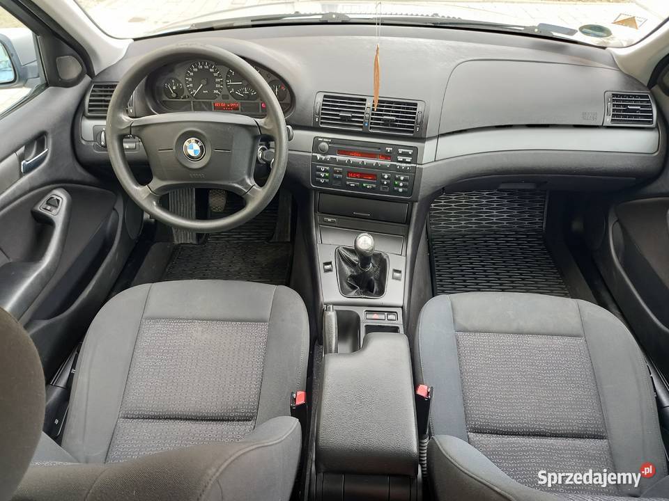 BMW E46 318i 20 benz 143 2003r Lift Titansilber Gliwice