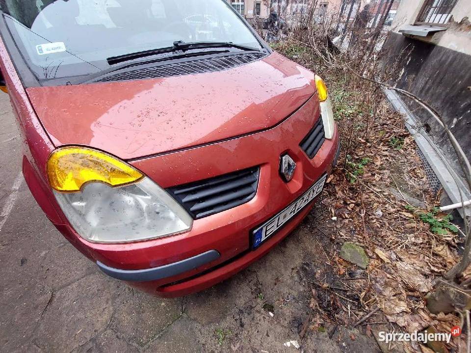 Małe miejskie autko Renault Modus Łódź