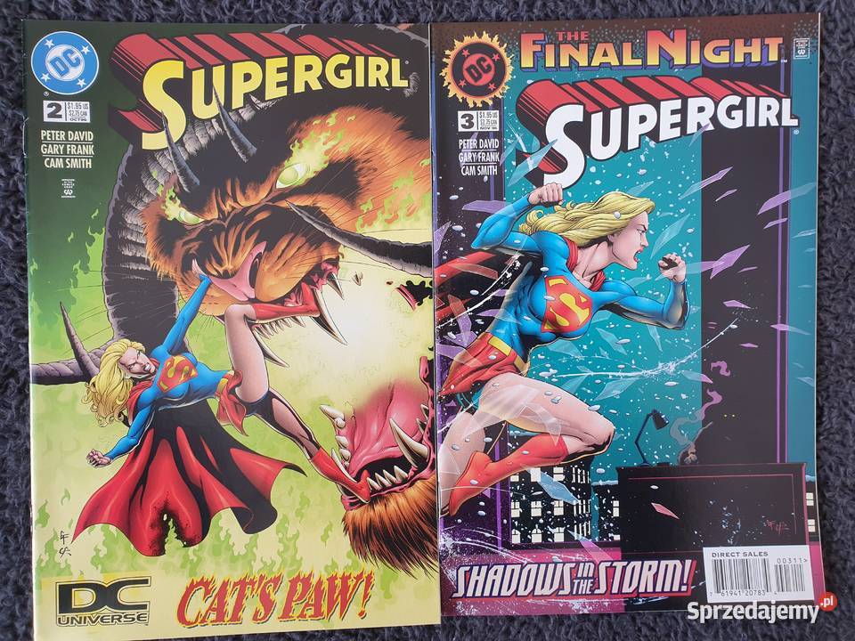 Supergirl zestaw 20 komiksów DC USA Komiksy pomorskie Gdynia sprzedam