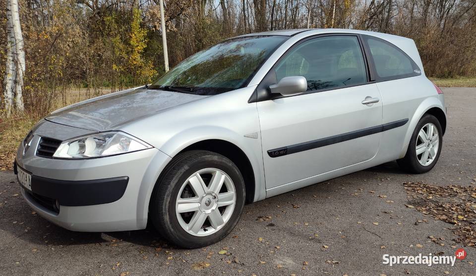 Renault Megane II 16 16V 3d 1600cm3 śląskie Jaworzno