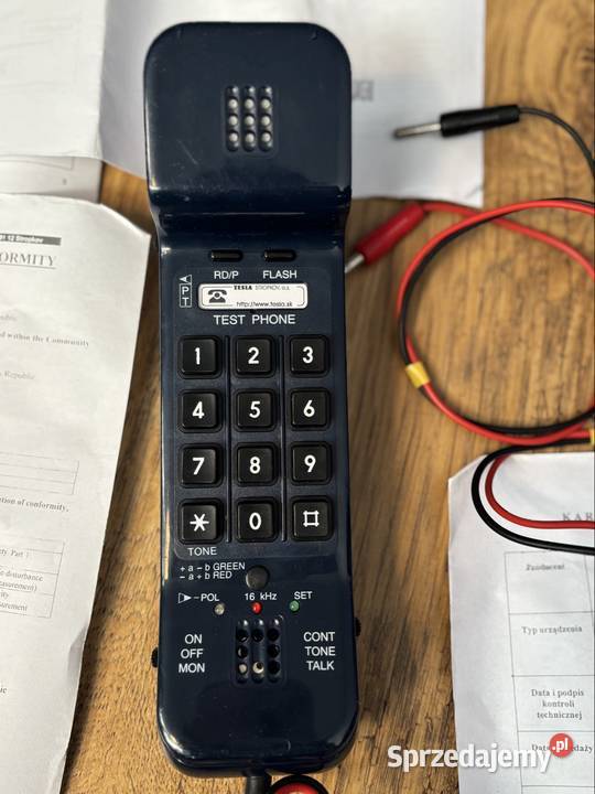 Telefon monterski Tesla