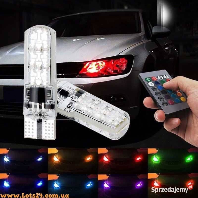 SAMOCHODOWE LAMPY RGB Wałbrzych sprzedam
