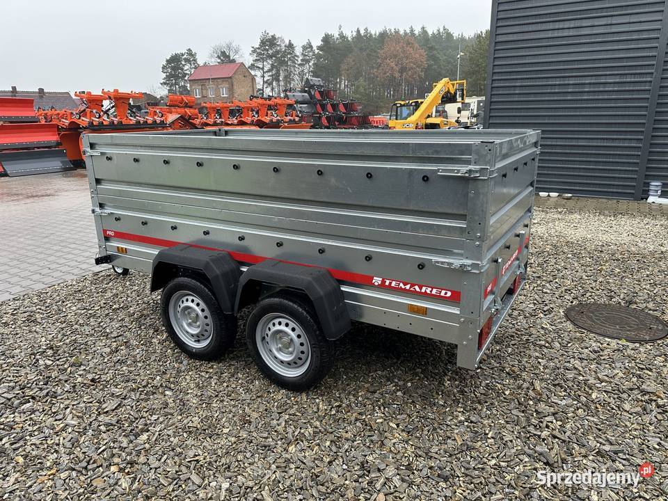 Przyczepa samochodowa TEMARED PRO 26122 DMC 750 Gdynia