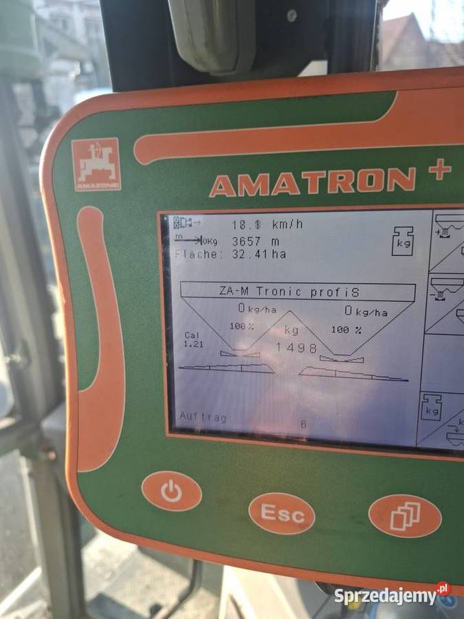 Rozsiewacz Amazone M Profis Nawożenie Biała