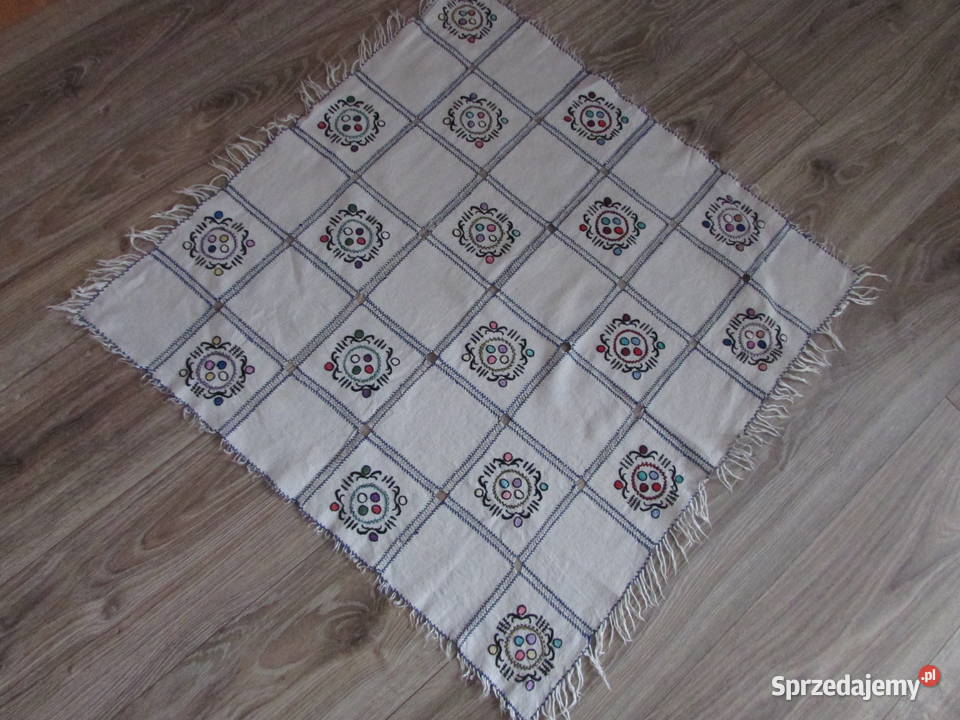 obrus haftowany kolorowy Kraków