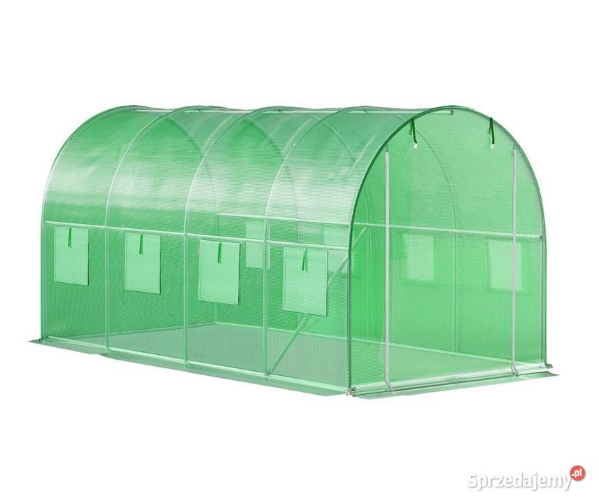 Tunel ogrodowy foliowy szklarnia folia 6x3x2m Poznań