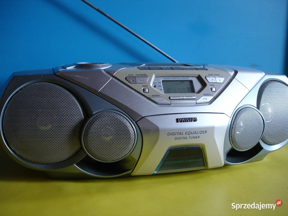 Radiomagnetofon z CD PHILIPS AZ1560 Zielona Góra sprzedam