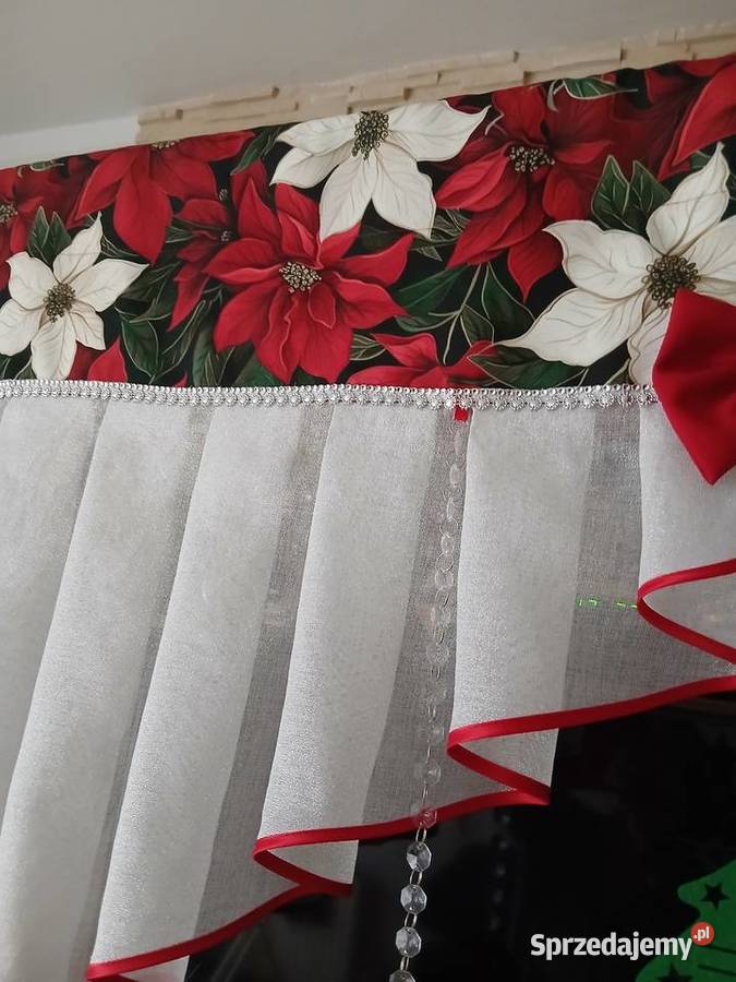 Firanka gwiazda betlejemska mazowieckie Mława