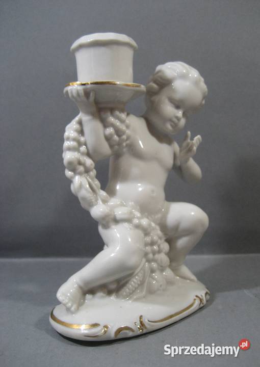Weiss Khnert Co Figurynka Świecznik Putto Wałbrzych sprzedam