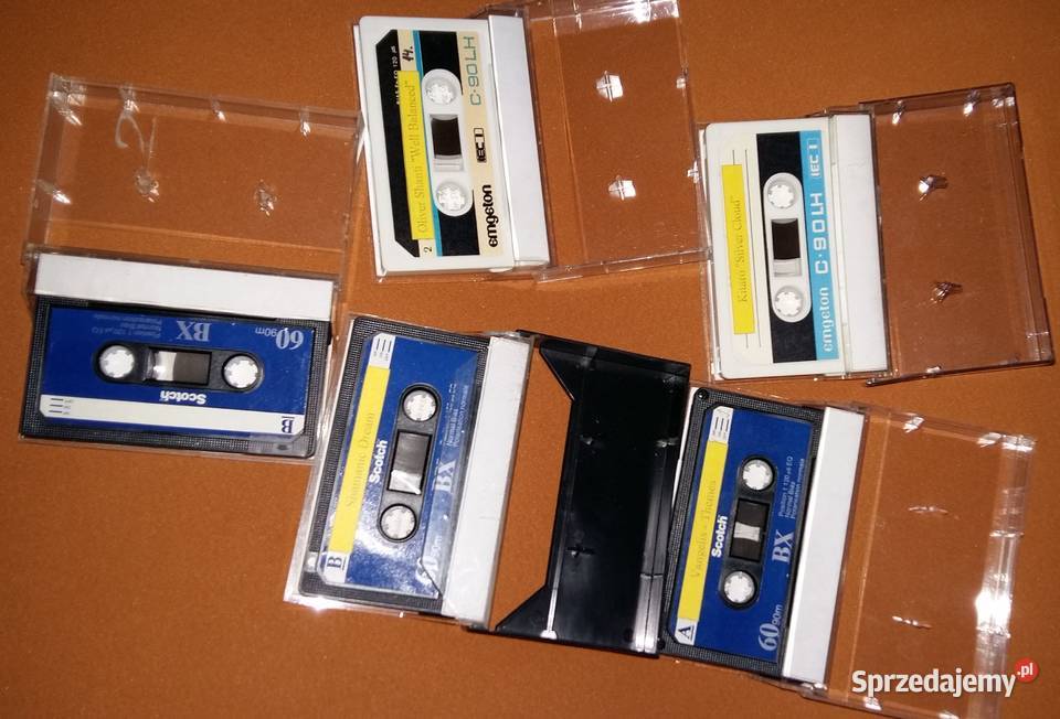 Vangelis 5 kaset magnetofonowych Muzyka Łódź