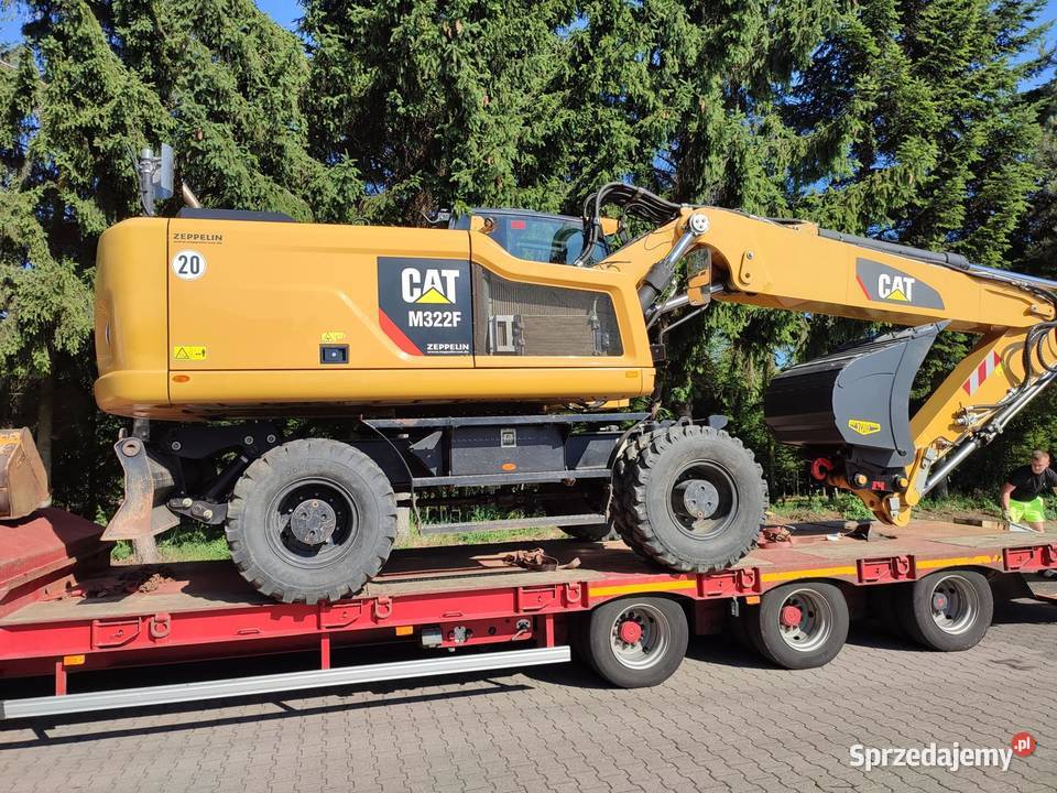 Wynajem Koparki CAT M322F Gądki sprzedam