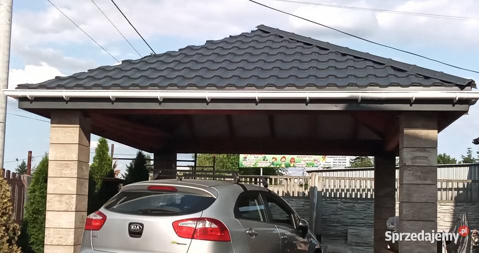 Altanka z dachem kopertowym 5x5 z montazem ręki Poddębice