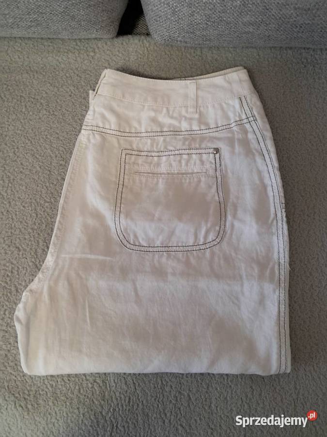 Spodenki damskie rybaczki białe Canda do Do łydki Kraków sprzedam