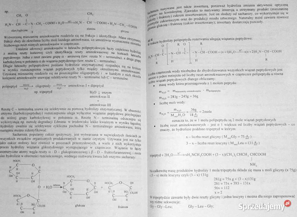 Chemia Tematy zagadnienia maturalne Anna Pozostałe Chełm sprzedam