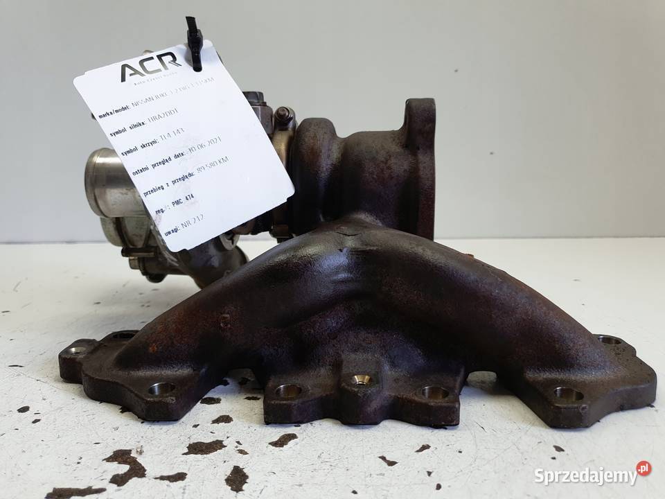 TURBOSPRĘŻARKA Nissan Juke I F15 lift 12 DiGT