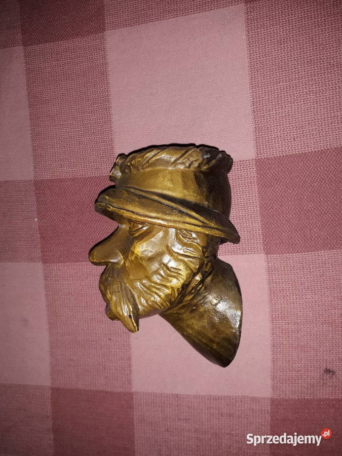 Figurka wędkarza drewniana Warszawa sprzedam