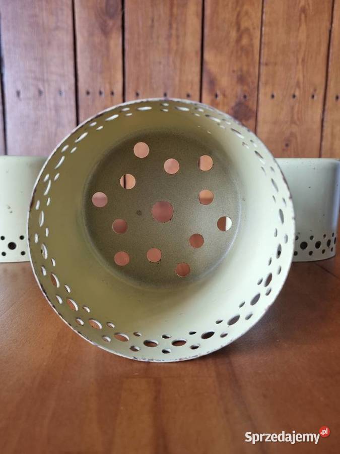 Trzy stare metalowe klosze Warszawa