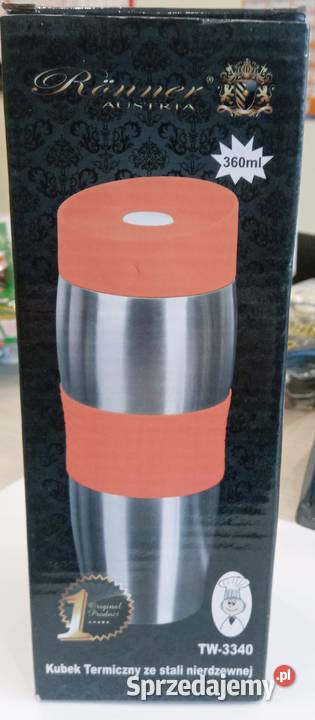 Kubek termiczny zes tali nierdzewnej 360ml Zabrze