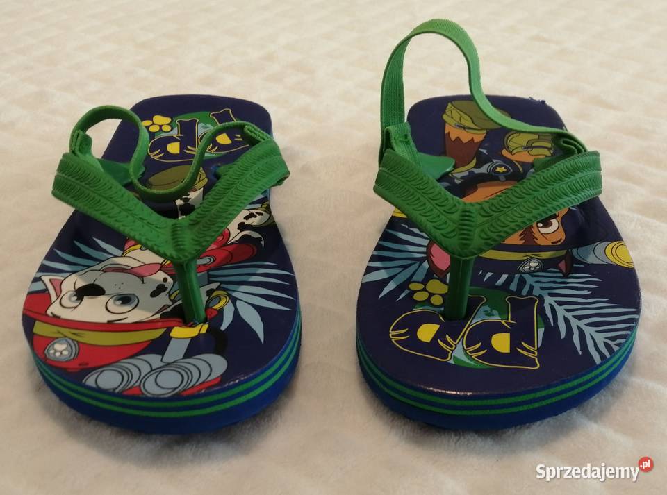 Japonki chłopięce plażowe Psi Patrol CA 2728 Czeladź