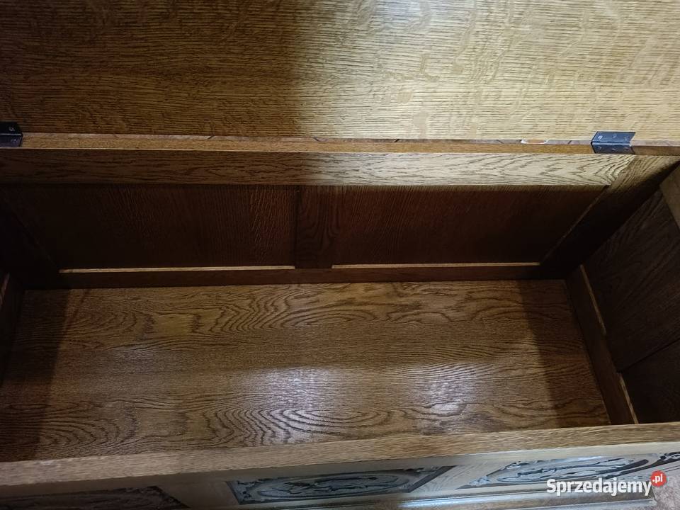 Skrzynia drewniana rzeźbiona kujawsko-pomorskie sprzedam