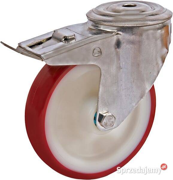 Koła skrętne ze stali nierdzewnej z powierzchnią Kamionna