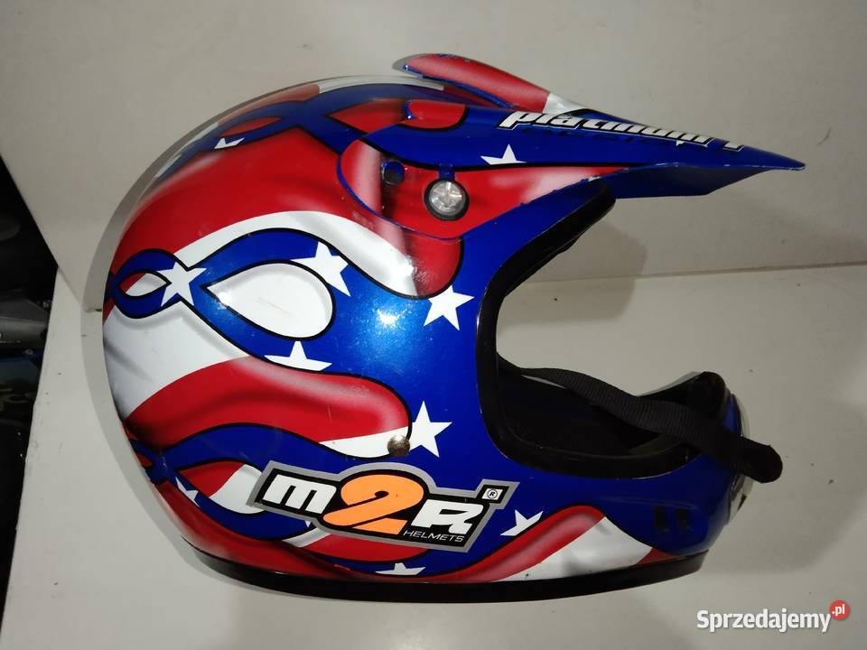 Kask motocyklowy CROSS Platinium rozmiar M Kaski i odzież Świdnica