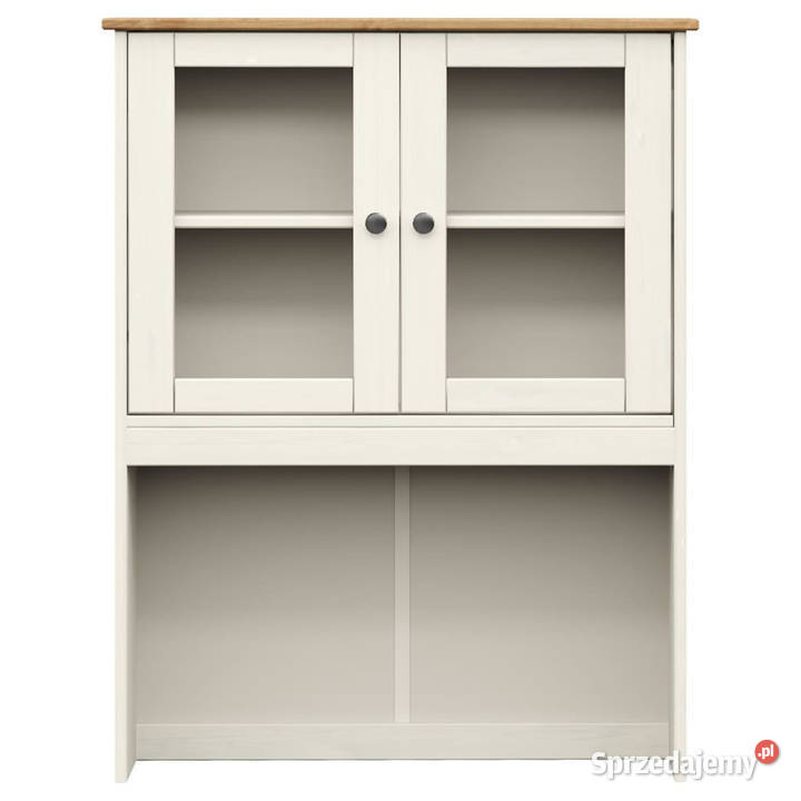 Nastawka do komody VIGO biała 78x30x100 lita