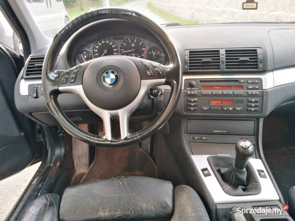 Bmw e46 22 benzyna 170 sprowadzony szyberdach centralny zamek dolnośląskie Szczytna