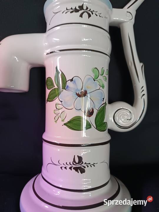 Ceramiczny hydrant pompa na wodę vintage Warszawa