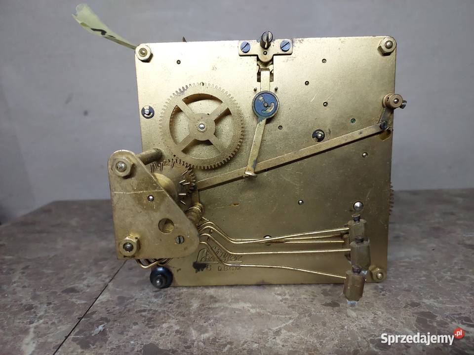 M141 Mechanizm starego zegara Lauffer W6 Tczew