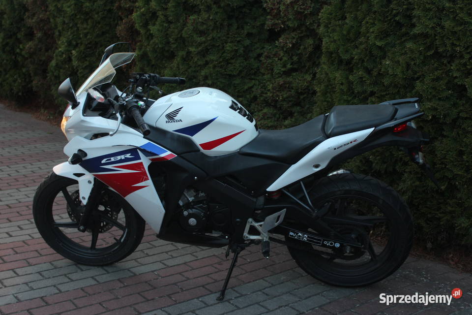 HONDA CBR 125 2014 Raty na telefon zamiana dowóz Goleniów sprzedam