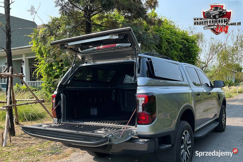 Zabudowa paki Hardtop Ford Ranger 2023 Szyby Pozostałe Pasłęk