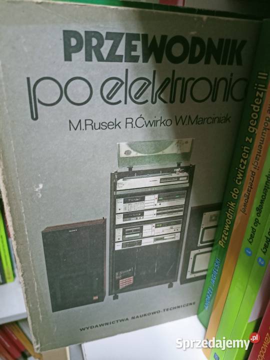 Przewodnik elektronice Rusek używane podręczniki Warszawa sprzedam