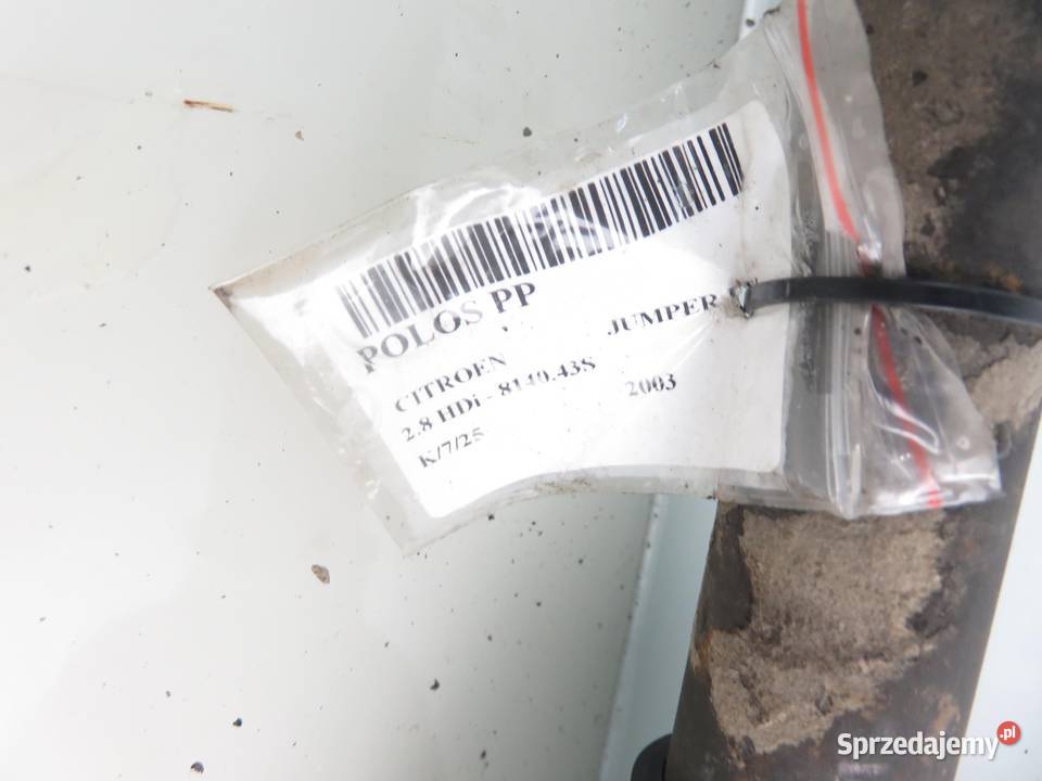PÓŁOŚ PRAWA CITROEN JUMPER I 28 HDi