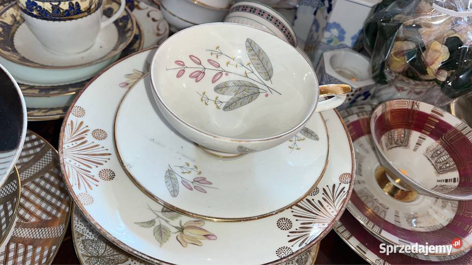Filiżanka z talerzykiem deserowym Różne Gdańsk