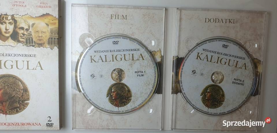 Kaligula DVD edycja kolekcjonerska Dwupłytowa DVD mazowieckie sprzedam