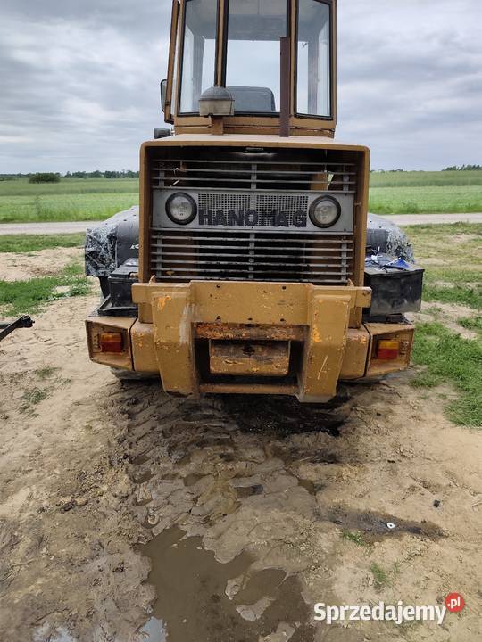 Ładowarka kołowa hanomag b6 4x4